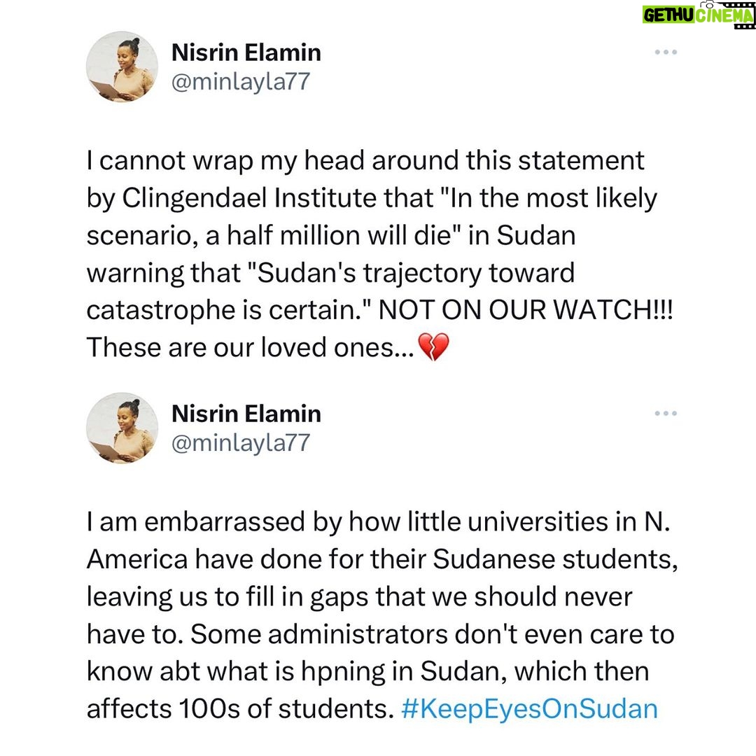 Amanda Seales Instagram - #keepeyesonsudan List of vetted orgs to look up and donate to: Sudanese American Physicans Association (SAPA), Darfur Women Action, Fill A Heart, HomeTax Sudan, Hanabneiho, Sudan-Cairo Aid, Emergency Fundraiser by Barana Hanabneiho, registered with Humanitarian Aid Commission. Check out/follow posters tagged for news/info and ways to contribute and donate. _ _ _ tweets: @yassmin_a @leenashibeika @saroyahx @minlaylah @novareidofficial
