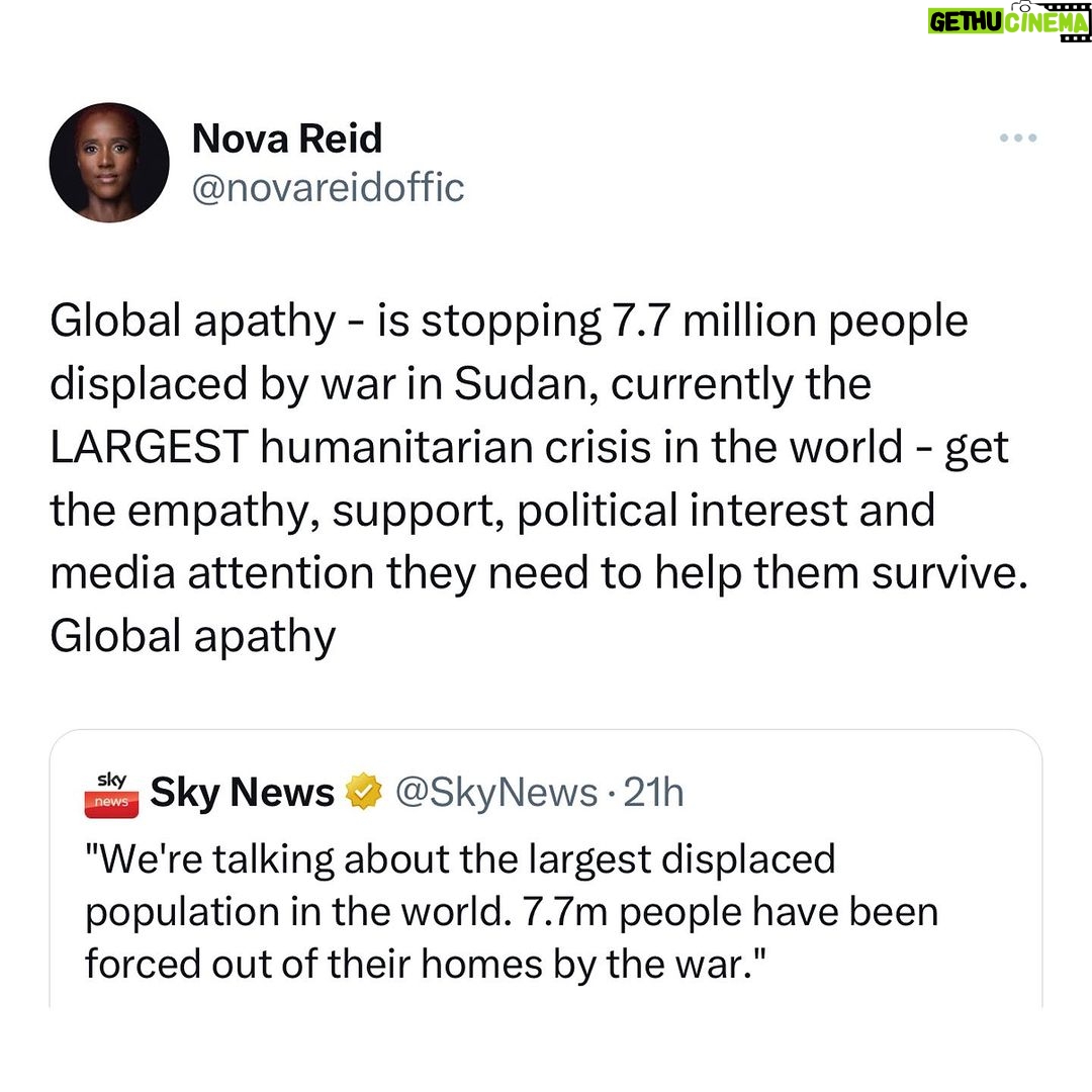 Amanda Seales Instagram - #keepeyesonsudan List of vetted orgs to look up and donate to: Sudanese American Physicans Association (SAPA), Darfur Women Action, Fill A Heart, HomeTax Sudan, Hanabneiho, Sudan-Cairo Aid, Emergency Fundraiser by Barana Hanabneiho, registered with Humanitarian Aid Commission. Check out/follow posters tagged for news/info and ways to contribute and donate. _ _ _ tweets: @yassmin_a @leenashibeika @saroyahx @minlaylah @novareidofficial