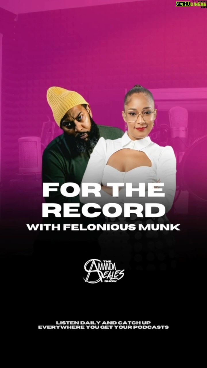 Amanda Seales Instagram - Headliner of the Week, Felonious Munk, shares how Nas’s “One Love” changed his life. Catch up on #TheAmandaSealesShow wherever you get your podcasts, and don’t forget to call in at 1-855-262-6328.