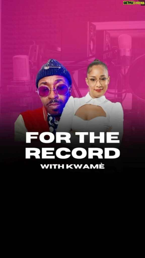 Amanda Seales Instagram - #FortheRecord: Kwamè joins #TheAmandaSealesShow to share the music that impacted his life. He tells the story about how his father helped him safely get into scratching. Hear more from the Headliner of the Week and The Amanda Seales Show crew wherever you get your podcasts.