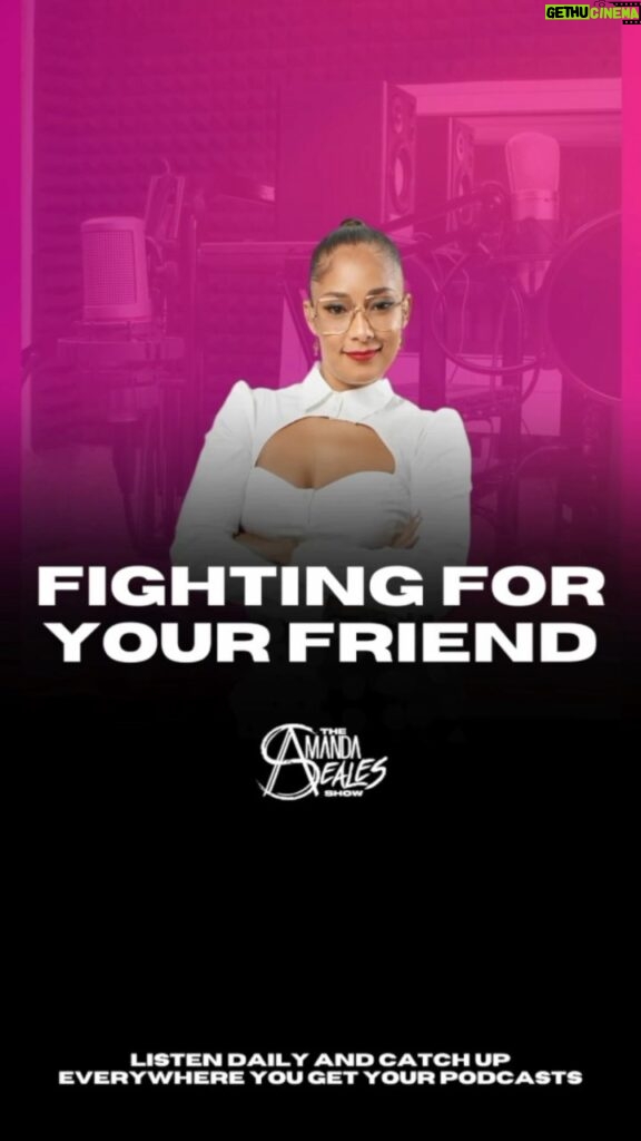 Amanda Seales Instagram - #GroupChatThursday: Are you jumping into a fight for your friend or family member? Let us know in the comments. Do you have a fight story like Amanda’s? Call into the show and let her know. Dial 1-855-262-6328 and let #TheAmandaSealesShow crew hear your story. #SealesSaidIt