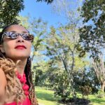 Amanda Seales Instagram - @kaanabelize is a space of natural beauty that reminds you how necessary it is to get away, quiet the noise, and listen to the lullaby of the leaves🌳 #KaanaBelize, #xoBelize #ad