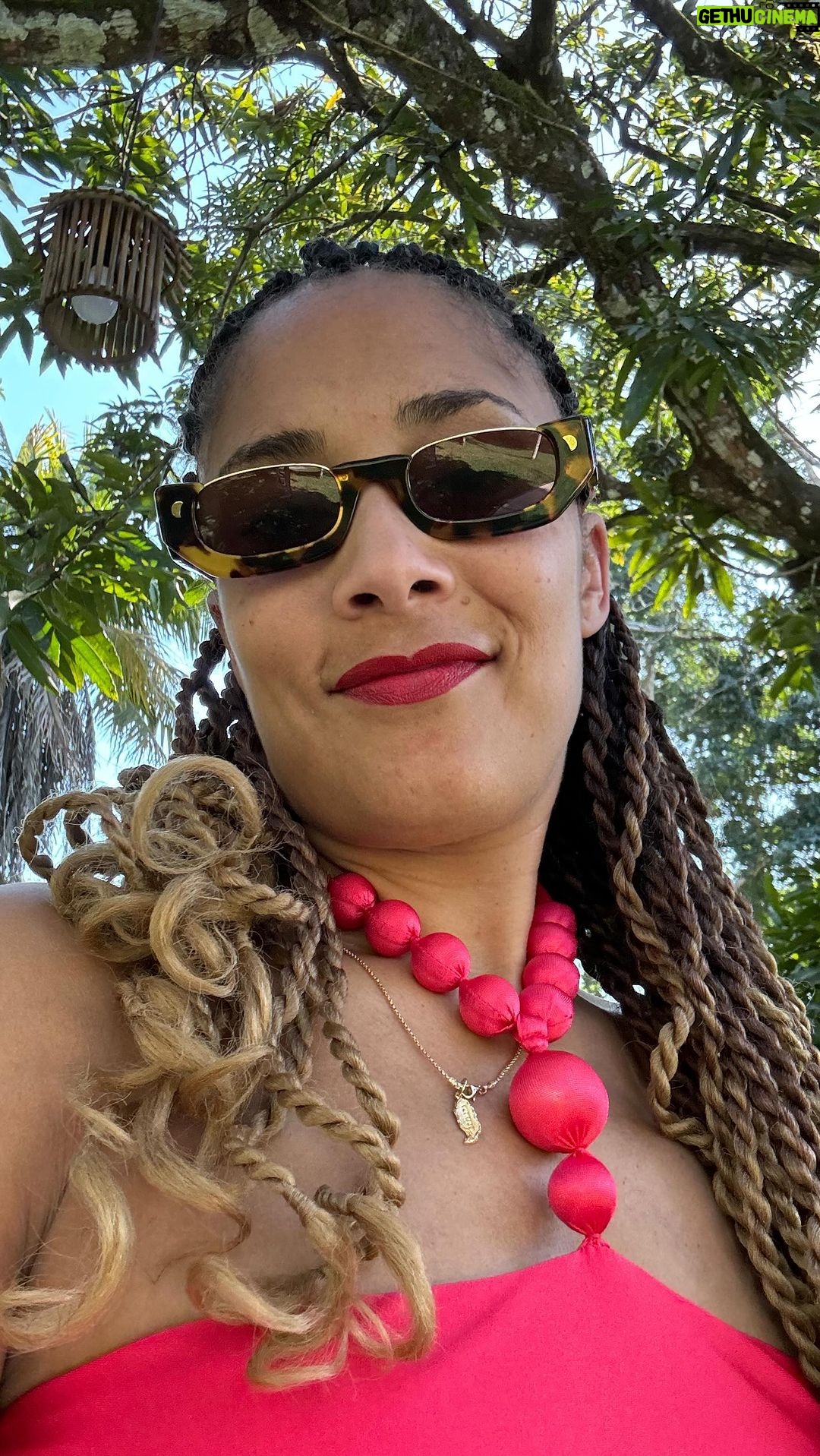 Amanda Seales Instagram - Bringing a new meaning to Green Peace at @kaanabelize #amandaseales #kaana #belize