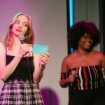 Amanda Seyfried Instagram - A glorious @gayshamecomedy evening fundraising for @newrootsartists captured by @photojuice 🏳️‍🌈