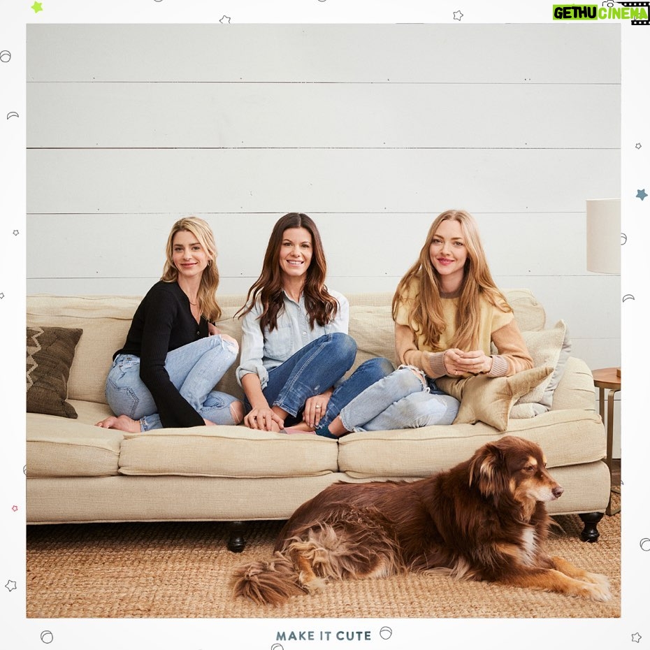 Amanda Seyfried Instagram - Magic is starting a company with your two childhood best friends. Reality is your children getting to experience said magic along with you (and a space to create their own). Follow @makeitcutekids for the big reveal in days!