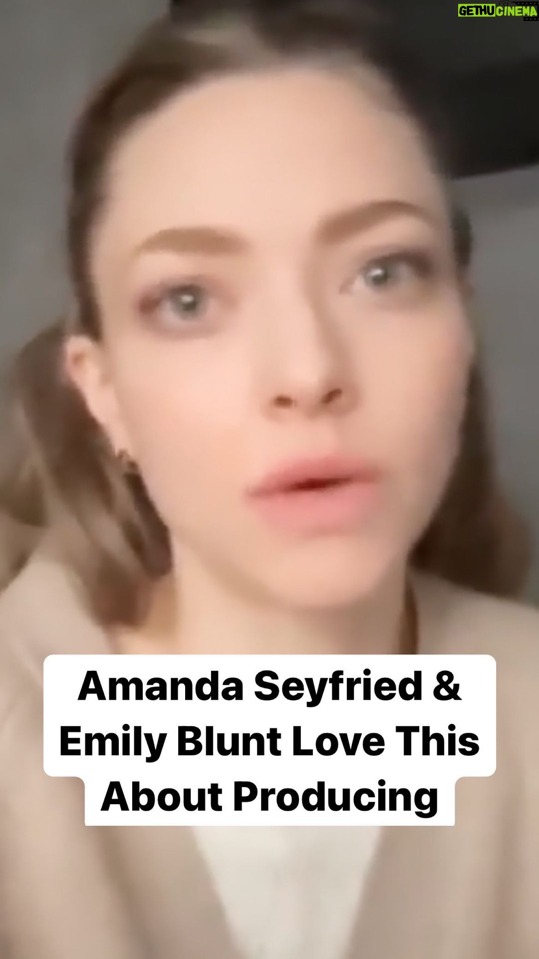 Amanda Seyfried Instagram - “It felt really great to have that kind of power, not just as an actor, but as somebody whose vision and opinions they respected. and it’s, it’s all very new to me.” Head to our YouTube channel to watch our Q&A with Amanda Seyfried, Jessica Chastain, and Emily Blunt moderated by @jazzt21 of @variety now.
