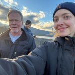 Amanda Seyfried Instagram - God I am concerned and anxious about this new year but thankful so many things can be true at once. I also feel lucky that my starting off point is right here with my family (not pictured except for my dad and the mountains I call home).