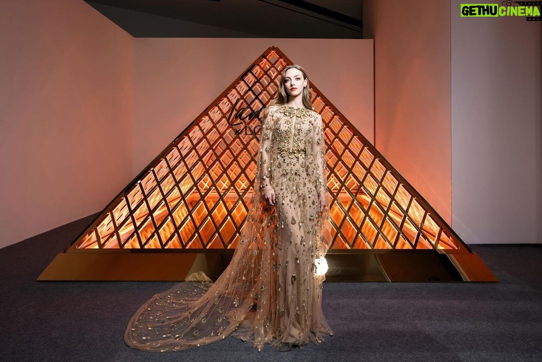Amanda Seyfried Instagram - It was a PLEASURE to bring @lancomeofficial’s The Louvre to Shanghai. I love the magic of this city. 💫 #lancomelouvre Museum of Art Pudong