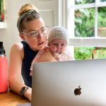 Amber Heard Instagram - I’m just the mom and the dad. She’s the boss 🍼💝