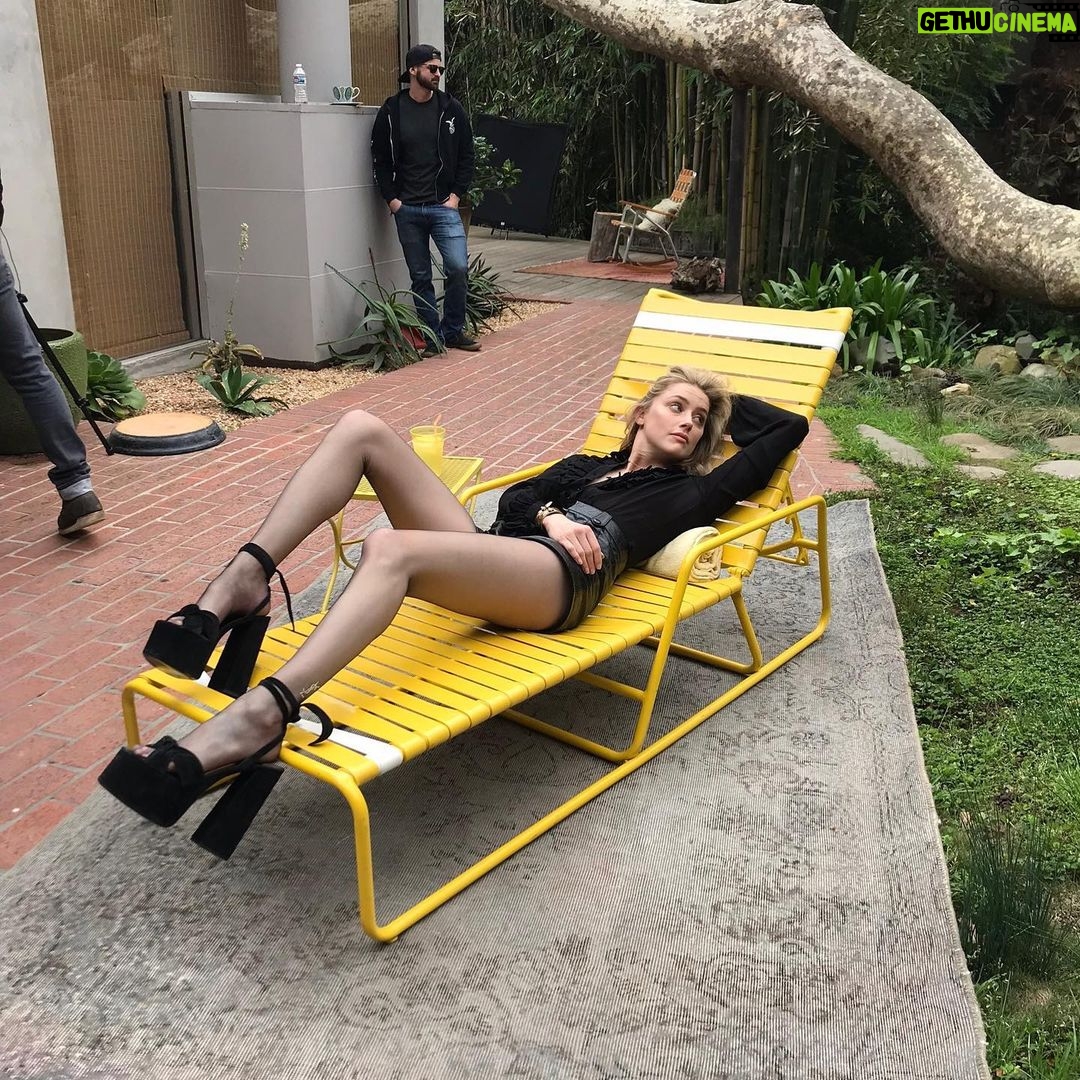 Amber Heard Instagram - Anyone else nervous to trade their Converse for platforms post-pandemic?