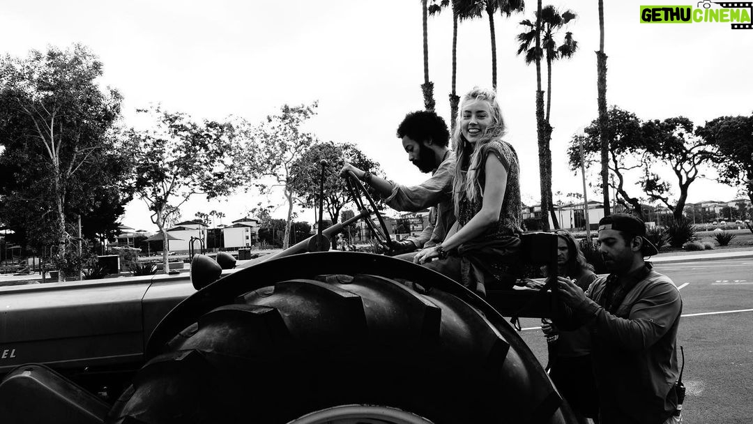Amber Heard Instagram - That’s a wrap with Wyatt Cenac five years ago today! 🎥🎥🎥