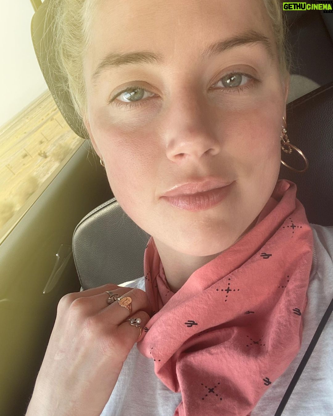 Amber Heard Instagram - Lazy hazy..... just like la