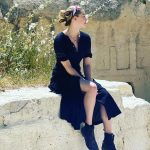 Amber Heard Instagram - Breathless moment taking in the sights of Cappadocia‘s timeless caves and ageless wonder (Not quite the ‘Indiana Jones lewk normally necessary for said adventure but it worked)