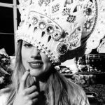 Amber Heard Instagram - I say the bigger the hat, the closer to @alicetemperley Blast from the Past