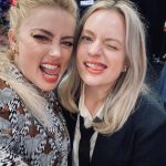 Amber Heard Instagram - TBT to #indiespiritawards with this beauty @elisabethmossofficial