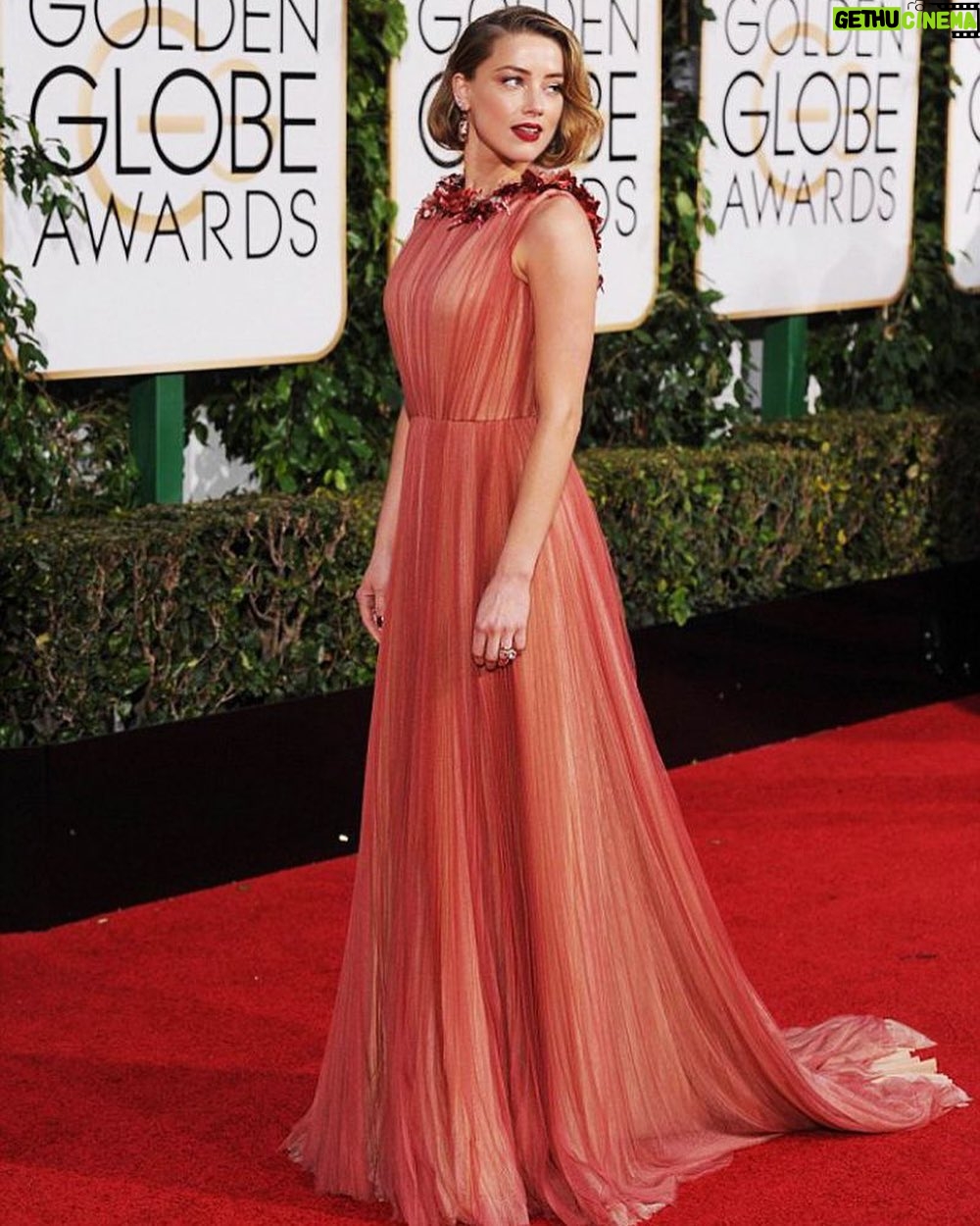 Amber Heard Instagram - Did someone say Golden Globes throwback…