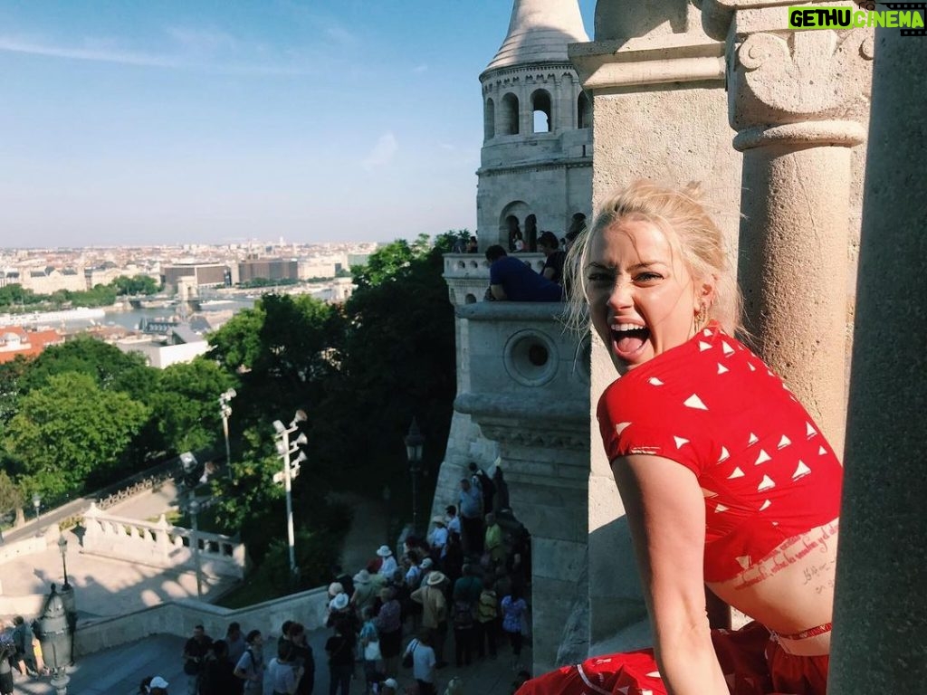 Amber Heard Instagram - #fbf to exploring this castle in Budapest this last summer... never found the wine cellar sadly