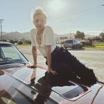 Amber Heard Instagram - Good ole Cherry Thunder and I posin’ and waitin’ for our next big break #CalendarGirl