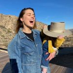 Amber Heard Instagram - Hat’s my girl!