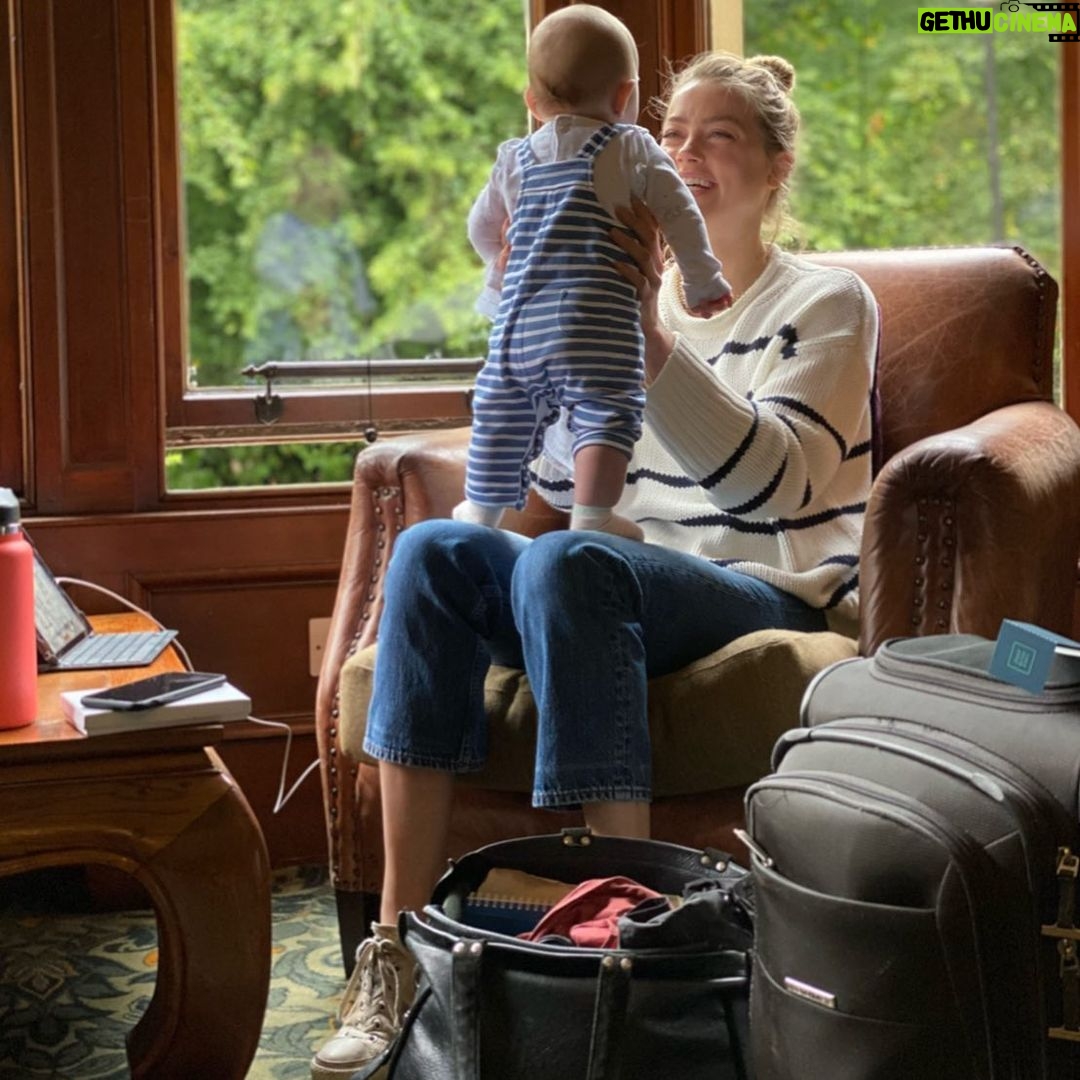 Amber Heard Instagram - The six best months of my life, the first six months of hers 💕