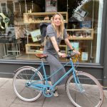 Amber Heard Instagram - New wheels 🚲🚲🚲