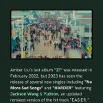 Amber Liu Instagram – NextShark is proud to be a presenting sponsor of Amber Liu’s “No More Sad Songs” Tour in the U.S. – @amberliu ‘s first-ever global solo headlining tour!
The U.S. tour starts January 17 in Seattle. Check out the other tour stops before it’s too late 🌟

🎟️tickets are on sale NOW! linktr.ee/amber.liu🎟️

#amberliu #asianartist #nomoresadsongs #steelwoolentertainment #nextshark #asianrepresentation #UStour #tourdates #2024tour