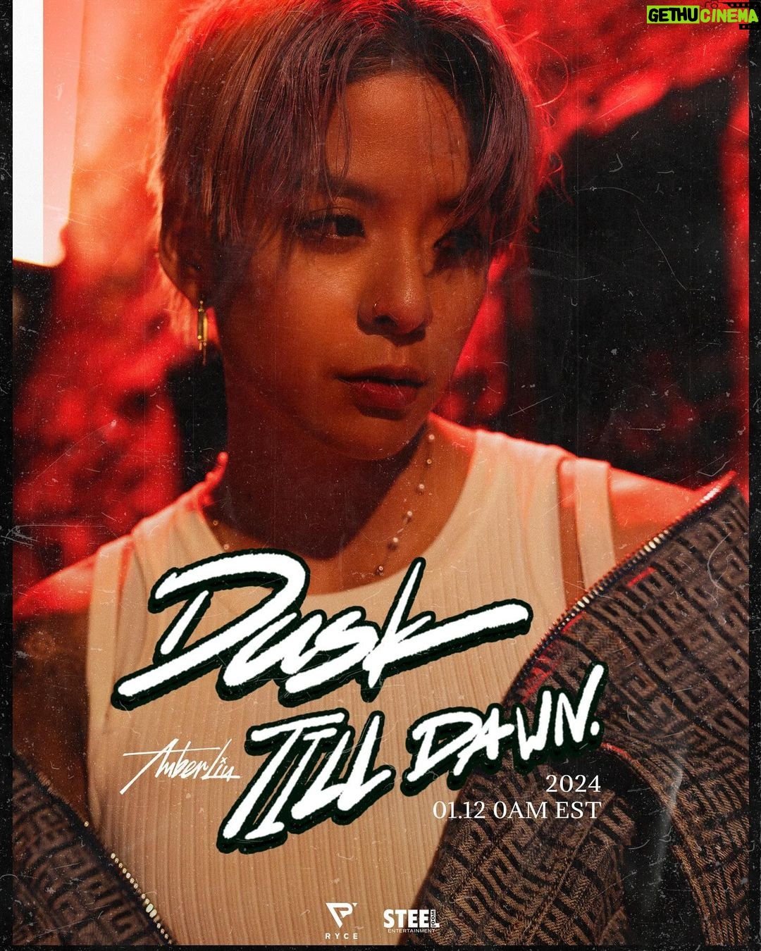 Amber Liu Instagram - Dusk Till Dawn •2024.01.12 0AM EST• 🎧 pre-save 【LINK IN BIO】