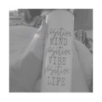 Amber Portwood Instagram - Drinking water and staying positive! #everydayisnoteasy #doingthework