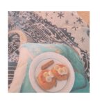 Amber Portwood Instagram - Late post but this was my breakfast this morning. I’m sticking to small portions and drinking more water.