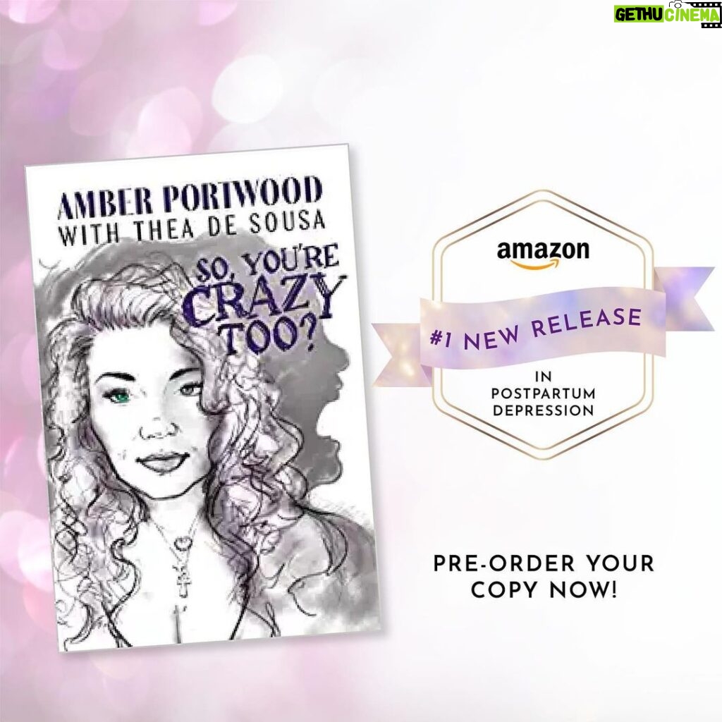 Amber Portwood Instagram - Only 20 days until my book comes out 🎉Click the link in my bio or stories to pre-order today 💖