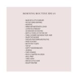 Amber Portwood Instagram - Sometimes its hard to stick with a routine 💛 I thought these were some good ideas to switch up your mornings and always get a little something done for yourself☀️ Happy Friday Loves 🌻 . . . . . #morningroutine #happyfriday #selfcare #loveyourself #amberportwood