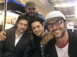 Amin Hayaei Instagram - همراه با شاهرخ استخرى عزيز و روزبه معينى عزيز 🌹🙌
@roozbeh_moeini #roozbeh_moeini 
@shahrokhestakhri