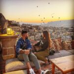 Amine Gülşe Instagram – Abi & kardeş ❤️🧿 Cappadocia, Türkiye