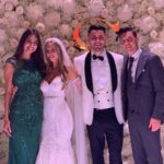 Amine Gülşe Instagram - Congratulations to the beautiful couple Mrs. & Mr. Kolasinac👰🏼❤️🤵🏻 We wish you a wonderful journey as you build your new life together, lots of love🙏🏼
