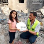 Amir Khan Instagram - Today food distribution in Gaza. Thank you for all your support. The reason why I have posted photos is to show you where your donations are going and to encourage you. There innocent children still need OUR help. To donate pls send to - Amir Khan Foundation / RBS Acc number 15997080 Sort code 16-00-06