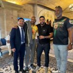 Amir Khan Instagram - All the legends under one roof #boxing Thank you to his excellency @turkialalshik for a warm welcome in to his home and country 🇸🇦 #riyadhseason Riyadh, Saudi Arabia