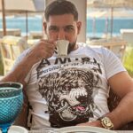 Amir Khan Instagram - Lunch with friends. Had to finish with a double espresso. God bless you all jzk SAL at Burj Al Arab