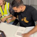 Amir Khan Instagram - Signed over 5000 books today. Amir Khan ‘Fight for your Life’ you can order online, or buy the book from Waterstones, WHSmiths, Amazon and majority independent stores @penguinukbooks London, England, UK