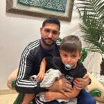 Amir Khan Instagram - Bonding with my boy 👊🏼
