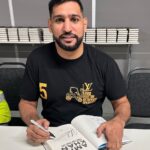 Amir Khan Instagram - Signed over 5000 books today. Amir Khan ‘Fight for your Life’ you can order online, or buy the book from Waterstones, WHSmiths, Amazon and majority independent stores @penguinukbooks London, England, UK