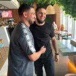 Amir Khan Instagram - Nice meeting the champ @islam_makhachev in Dubai #ufc Dubai, United Arab Emirates