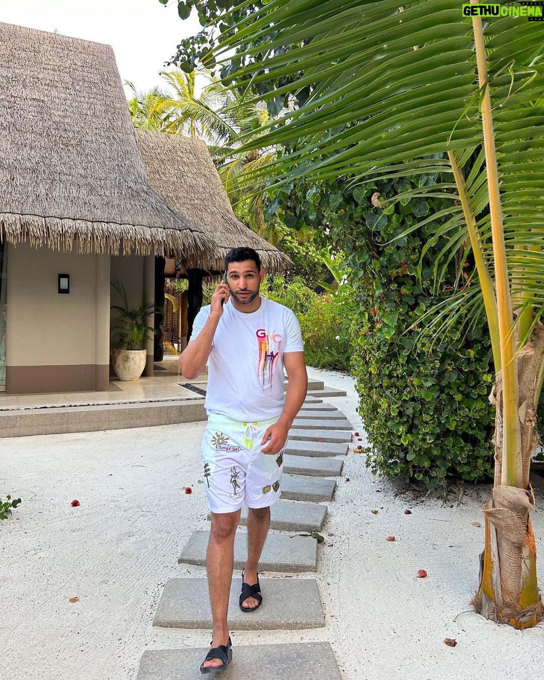 Amir Khan Instagram - I need to invest in an island 🤔☀️ JOALI Maldives