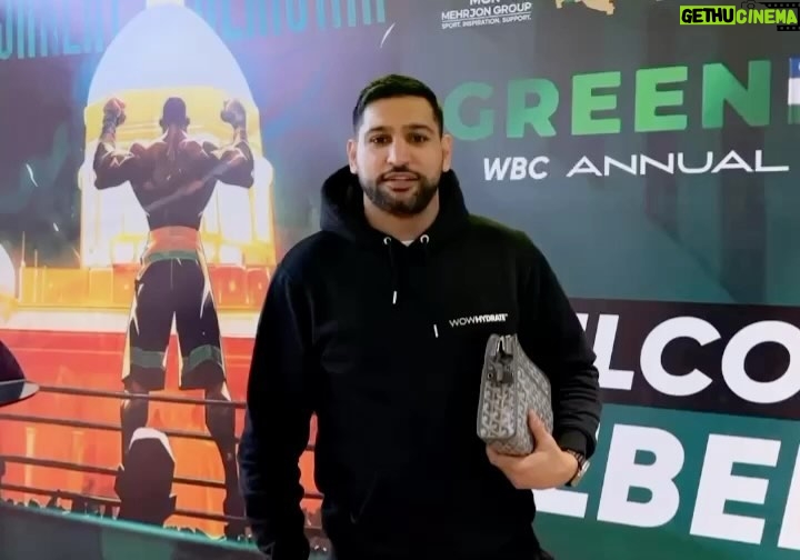 Amir Khan Instagram - Wbc Convention in Tashkent was amazing. I only spent 3 days but made new friends and enjoyed breakfast lunch and dinner with the past, present fighters, will definitely be back. Thank you for having me Tashkent. @wbcboxing @wbcmoro Tashkent, Uzbekistan