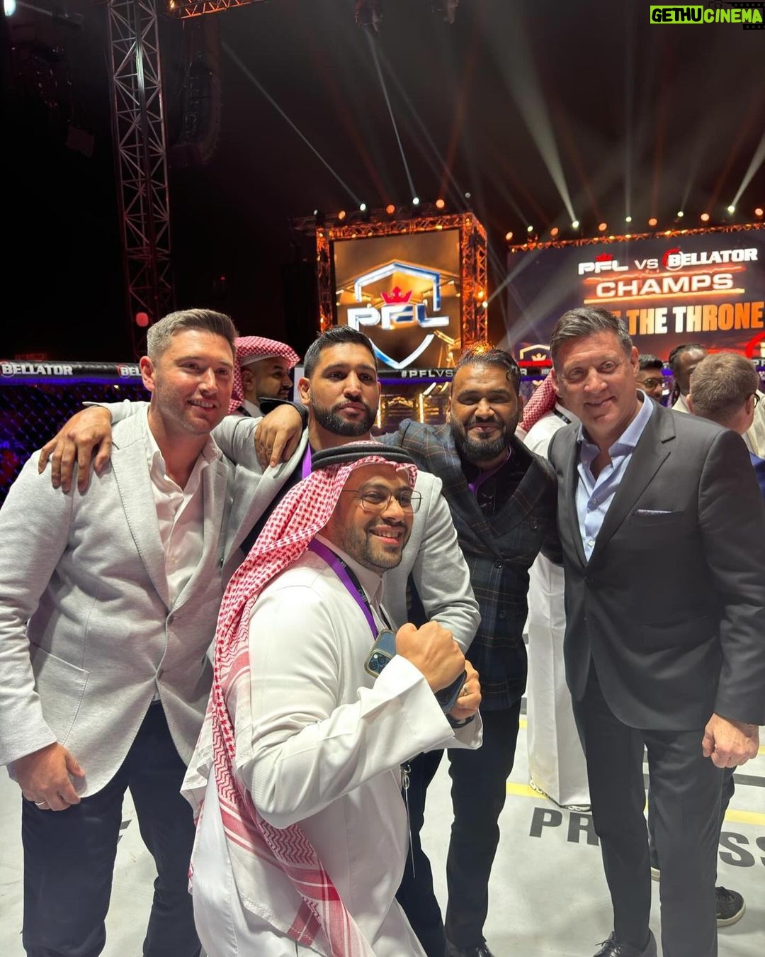 Amir Khan Instagram - Thank you @pflmma great event in Saudi Arabia Riyadh, see you next time 👊🏽 Riyadh, Saudi Arabia