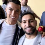 Amir Khan Instagram - Which Ronaldo was your favourite ? @cristiano @ronaldo #legends #Football #saudiarabia Riyadh, Saudi Arabia
