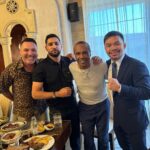 Amir Khan Instagram - All the legends under one roof #boxing Thank you to his excellency @turkialalshik for a warm welcome in to his home and country 🇸🇦 #riyadhseason Riyadh, Saudi Arabia