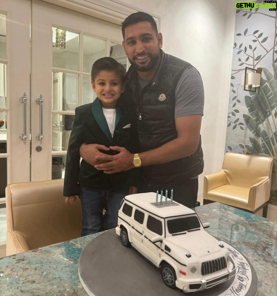 Amir Khan Instagram - Happy birthday to my boy, Muhammad Zaviyar 👊🏼 ❤️ Dubai, United Arab Emirates