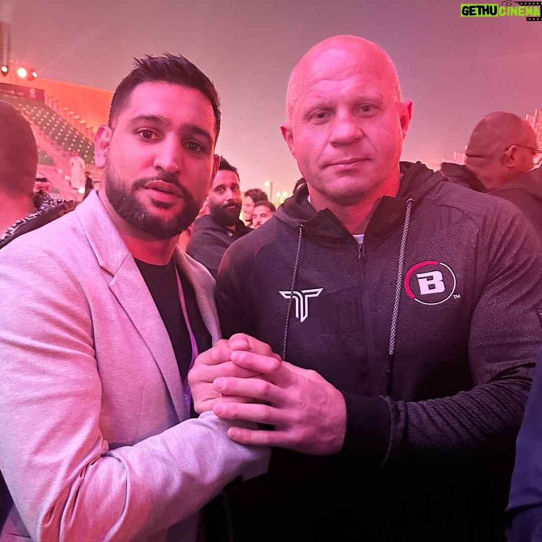 Amir Khan Instagram - MMA royalty 🤴 @pflmma Riyadh, Saudi Arabia