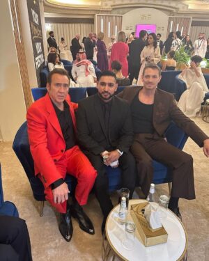 Amir Khan Instagram - Thank you for having me at the @redseafilm #redseafilmfestival #jeddah