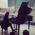 Amirhossein Arman Instagram - مى نوازيم و مى آموزيم Warsaw Chopin Airport